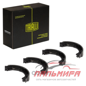 КОЛОДКИ ТОРМОЗНЫЕ ЗАДНИЕ БАРАБАННЫЕ HYUNDAI SANTA FE II (06-) "TRIALLI"