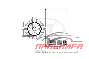 ФИЛЬТР МАСЛЯНЫЙ SCT GERMANY SM849