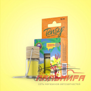 ОСВЕЖИТЕЛЬ "TENSY" ЖИДКАЯ ОСНОВА (БУТЫЛОЧКА С ДЕР. КРЫШКОЙ) "ВАНИЛЬ"