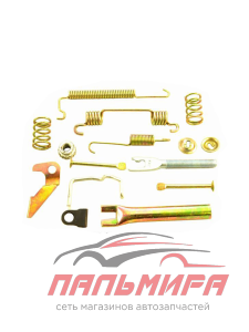 Ремкомплект заднего тормозного механизма левого 90199718/AMD.RK121 AMD DAEWOO (Nexia) (Espero) (Nubi