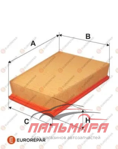 ФИЛЬТР ВОЗДУШНЫЙ "EUROREPAR" E147278