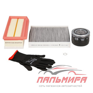 КОМПЛ. ФИЛЬТРОВ ДЛЯ ЛАДА VESTA (15-)/X-RAY (16-) ДВ. 21129/21179 (МАСЛ+ВОЗД+САЛОН) CRKIT1002