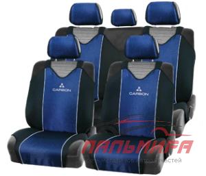 ЧЕХЛЫ-МАЙКИ "AUTOPROFI" ПОЛИКАРБОН СИНИЕ CRB-802BL