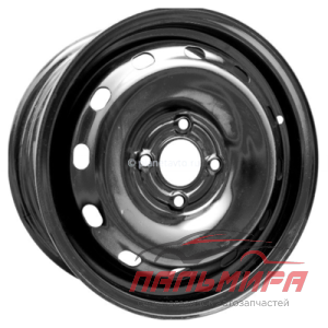 ДИСК КОЛЕСА 5,5*14 4*100 ЕТ43 D60,1 "ТЗСК" RENAULT LOGAN ЧЕРНЫЙ