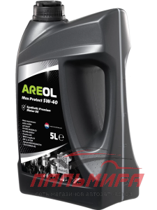 МАСЛО МОТОРНОЕ "AREOL" MAX PROTECT 5W-40 A3/B4 (5Л СИН.)