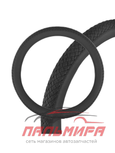 ОПЛЕТКА SKYWAY ECO MODERN 5 С ПЛЕТЕНИЕМ XL ЧЕРНАЯ ЭКОКОЖА