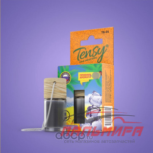 ОСВЕЖИТЕЛЬ "TENSY" ЖИДКАЯ ОСНОВА (БУТЫЛОЧКА С ДЕР. КРЫШКОЙ) "ЧЕРНЫЙ ЛЕД"