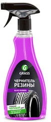 121105 !!! ЧЕРНИТЕЛЬ РЕЗИНЫ НА ВОДНОЙ ОСНОВЕ BLACK RUBBER (ФЛАКОН 500МЛ) GRASS (не выпускается)