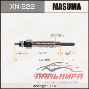 СВЕЧА НАКАЛИВАНИЯ MASUMA XN-222