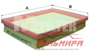 (!!!) ФИЛЬТР ВОЗДУШНЫЙ K431