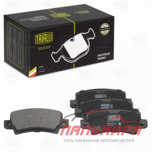 КОЛОДКИ ТОРМОЗНЫЕ ЗАДНИЕ TOYOTA COROLLA (E12) (02-) ДИСК. (PF 4108) TRIALLI
