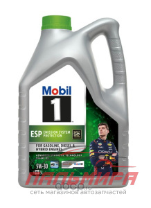 МАСЛО МОТОРНОЕ "MOBIL 1 ESP FORMULA" 5W/30 (5Л. СИН.)