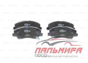 КОЛОДКИ ТОРМОЗНЫЕ ДИСКОВЫЕ, КОМПЛЕКТ 0986494563