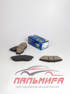 КОЛОДКИ ТОРМОЗНЫЕ ДИСКОВЫЕ, КОМПЛЕКТ ПЕРЕДНИЕ