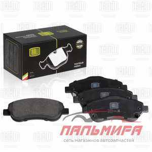 КОЛОДКИ ТОРМОЗНЫЕ ПЕPЕДНИЕ HONDA CR-V (06-) (PF 2304) TRIALLI