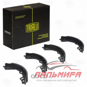 Колодки тормозные барабанные зад Trialli GF 4480