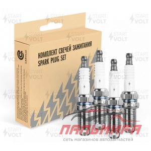 СВЕЧА ЗАЖИГАНИЯ RENAULT LOGAN (04-) 1.4I/1.6I/DUSTER (10-) 1.6I/2.0I (КМПЛ. 4ШТ) ST VSP0020