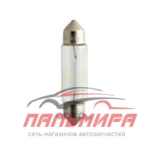нет ЛАМПА 12V 10W SV8.5-8 "NARVA" ПАЛЬЧИКОВАЯ 35ММ