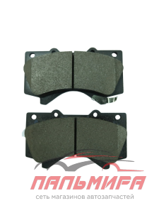 КОЛОДКИ ТОРМОЗНЫЕ ПЕРЕДНИЕ ДИСКОВЫЕ CTR GK1075