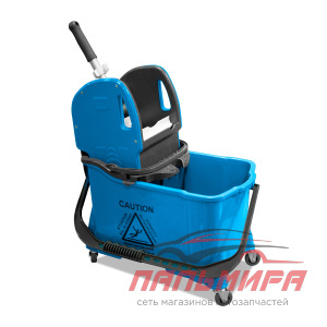 IT-0496-2 ВЕДРО С ОТЖИМОМ 24Л. НА КОЛЕСИКАХ, ОТЖИМ IT-0491 ВЕРТИКАЛЬНЫЙ GRASS