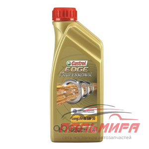 МАСЛО МОТОРНОЕ "CASTROL EDGE PROFESSIONAL" 5W/30 LLII VW TITANIUM (1Л. СИН.)