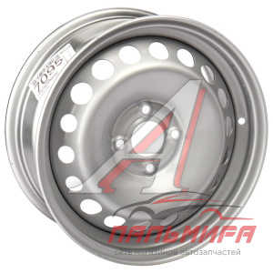 ДИСК КОЛЕСА 6*15 4*100 ET50 D60.1 "АВТОВАЗ" VESTA, LOGAN, LARGUS СЕРЕБРИСТЫЙ