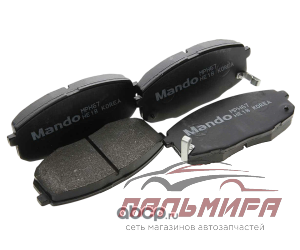 Колодки тормозные дисковые перед Mando MPH67