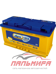 АККУМУЛЯТОР "АКОМ" EFB 6СТ-100Ач 950А (352х175х190)