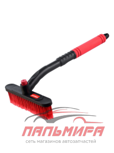 ЩЕТКА ОТ СНЕГА И ЛЬДА "ZIPOWER" ТЕЛЕСКОПИЧЕСКАЯ (53 - 67 СМ)