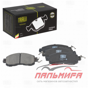 КОЛОДКИ ТОРМОЗНЫЕ ПЕРЕДНИЕ TRIALLI PF4308