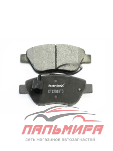 Колодки тормозные передние FIAT ALBEA 03-/GRANDE PUNTO 05-/OPEL CORSA D 06-