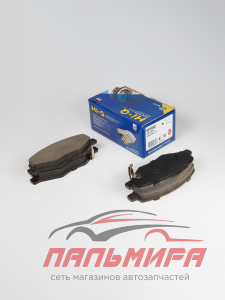 КОЛОДКИ ТОРМОЗНЫЕ ПЕРЕДНИЕ SP2092