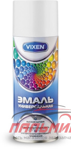 КРАСКА "VIXEN" БЕЛАЯ ГЛЯНЦЕВАЯ 520 МЛ. (RAL-9003)