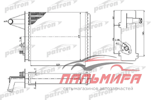 РАДИАТОР ОТОПИТЕЛЯ  PATRON PRS2093