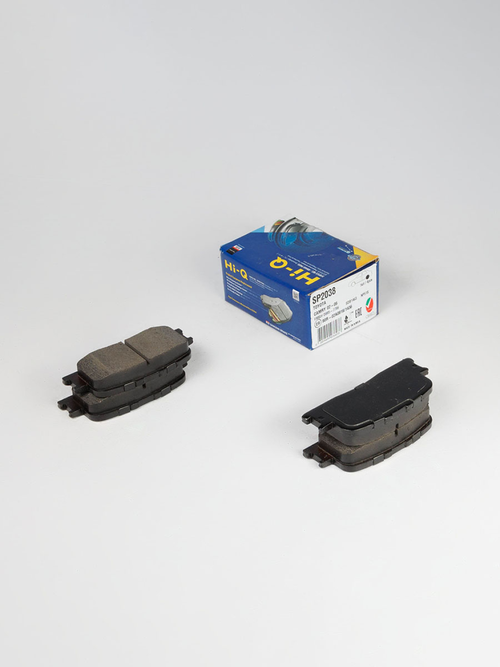 (!!!) КОЛОДКИ ТОРМОЗНЫЕ ДИСКОВЫЕ ЗАДНИЕ TOYOTA CAMRY V (V30) (2001-2006)/ WISH I-II(2003