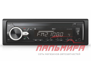 АВТОМАГНИТОЛА ACV AVS-824BW 1 DIN РЕСИВЕР 24V БЕЛАЯ