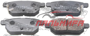 КОЛОДКИ ТОРМОЗНЫЕ ЗАДНИЕ TOYOTA COROLLA ADE150/NDE150/NRE150/ZRE15#/ZZE150 2006-2013 FE