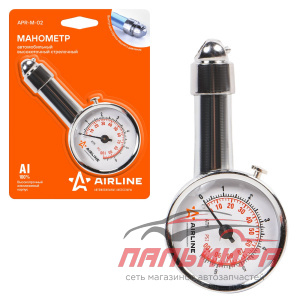 МАНОМЕТР ШИН "AIRLINE APR-M-02" 7 АТМОСФЕР