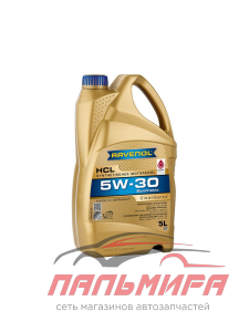 МАСЛО МОТОРНОЕ "RAVENOL" HCL 5W/30 API CF/SL (5Л. СИН.)