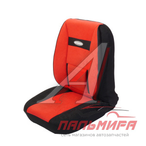ЧЕХЛЫ "AUTOPROFI COMFORT" БОКОВАЯ ПОДДЕРЖКА ЧЕРНО/КРАСНЫЙ