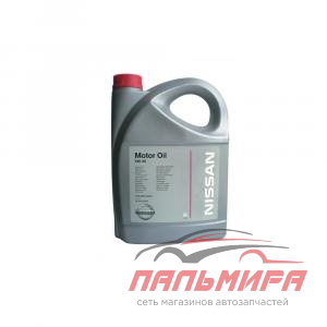 ЯЯЯ МАСЛО МОТОРНОЕ "NISSAN NOTOR OIL" CF 5W40 (5Л. СИН.)