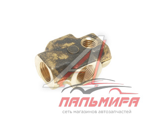 ТРОЙНИК ТРУБОПРОВОДОВ К ЗАДНИМ ТОРМОЗАМ УРАЛ-4320