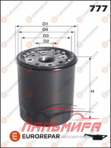 ФИЛЬТР МАСЛЯННЫЙ EUROREPAR E149151