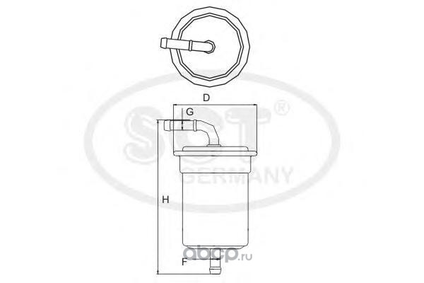 ФИЛЬТР ТОПЛИВНЫЙ SCT ST328