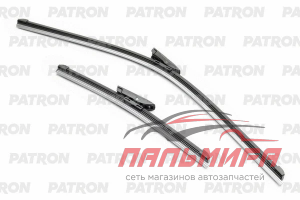(!!!) ЩЕТКИ СТЕКЛООЧИСТИТЕЛЯ 65+36 СМ КАРКАСНЫЕ "PATRON" LADA X-RAY