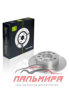 DF180107 Диск торм. для а/м Skoda Octavia A5 (04-)/VW Golf V (03-) зад. d=253 (DF 180107) *TRIALLI