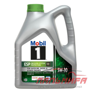 МАСЛО МОТОРНОЕ "MOBIL 1 ESP FORMULA" 5W/30 (4Л. СИН.)