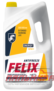 ЯЯЯ АНТИФРИЗ "FELIX ENERGY" ЖЕЛТЫЙ (5 КГ)