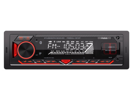 АВТОМАГНИТОЛА AURA FIREBALL-301BT USB/SD