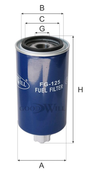 ФИЛЬТР ТОПЛИВНЫЙ GOODWILL FG125